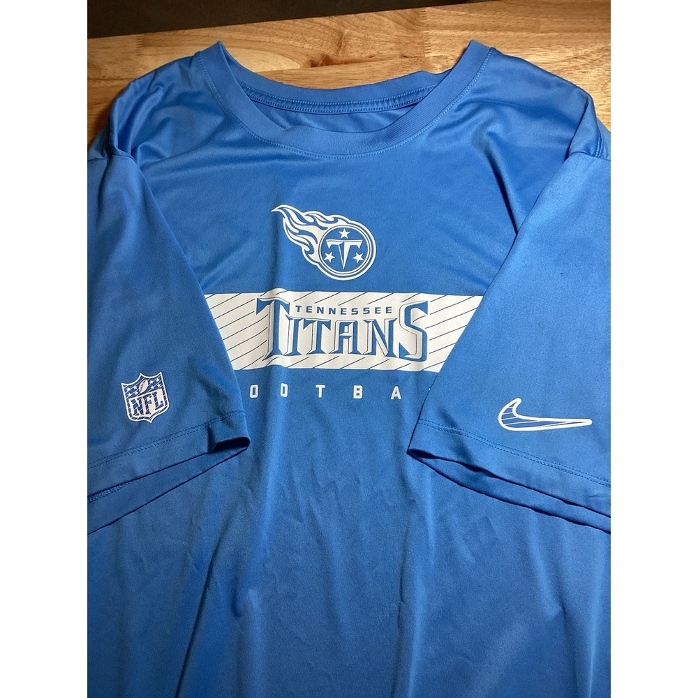 Men's Nike NFL Tennessee Titans Big & Tall Short sleeved Performance Tee 4XL - Picture 5 of 10